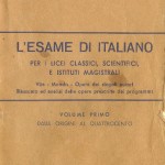Storia della letteratura italiana - ode a Ernesto Bignami