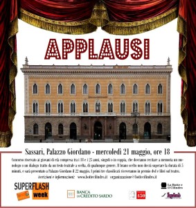 APPLAUSI! Concorso per giovani fra i 18 e i 25 anni